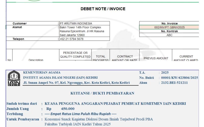 4. Invoice dan Kuitansi Otomatis